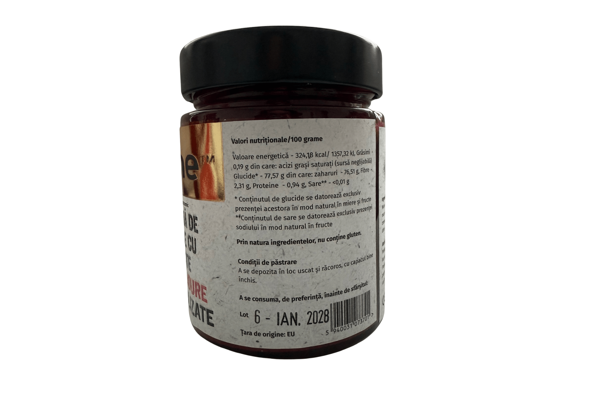 Crema de Miere cu Fructe de Padure Liofilizate 300g - Camara Copilariei