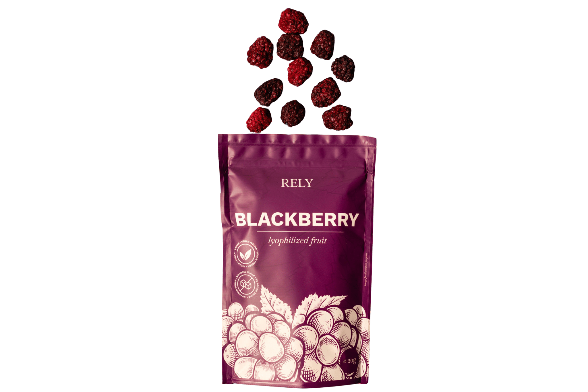 Mure Liofilizate 25g - Camara Copilariei