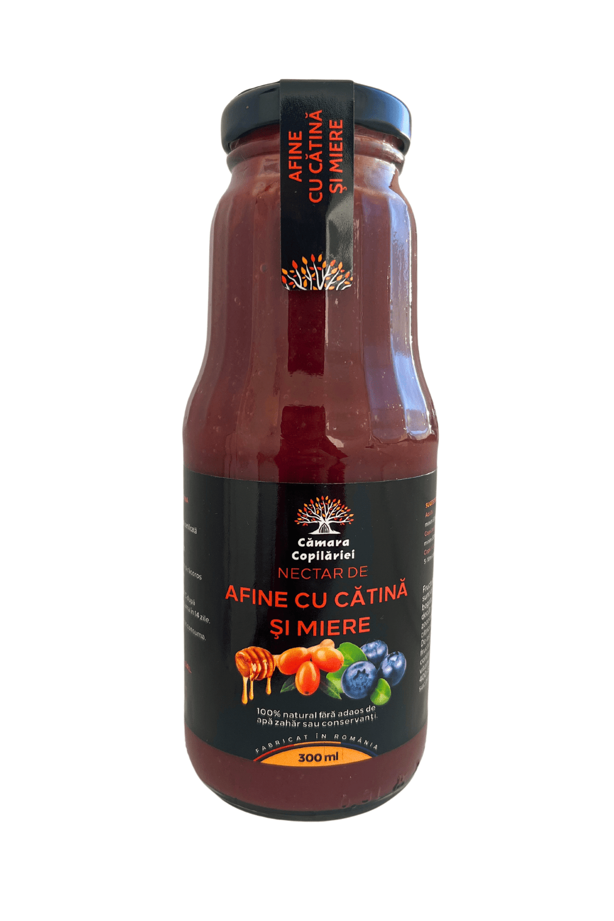 Nectar de Afine cu Cătină și miere - 300ml - Camara Copilariei